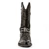 New Rock - M7928S1 Cowboy Boots - Black/Grey Product image